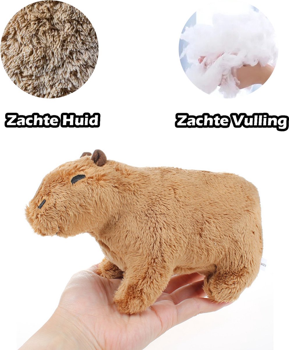''Indestructible'' Capybara Plush - 20cm